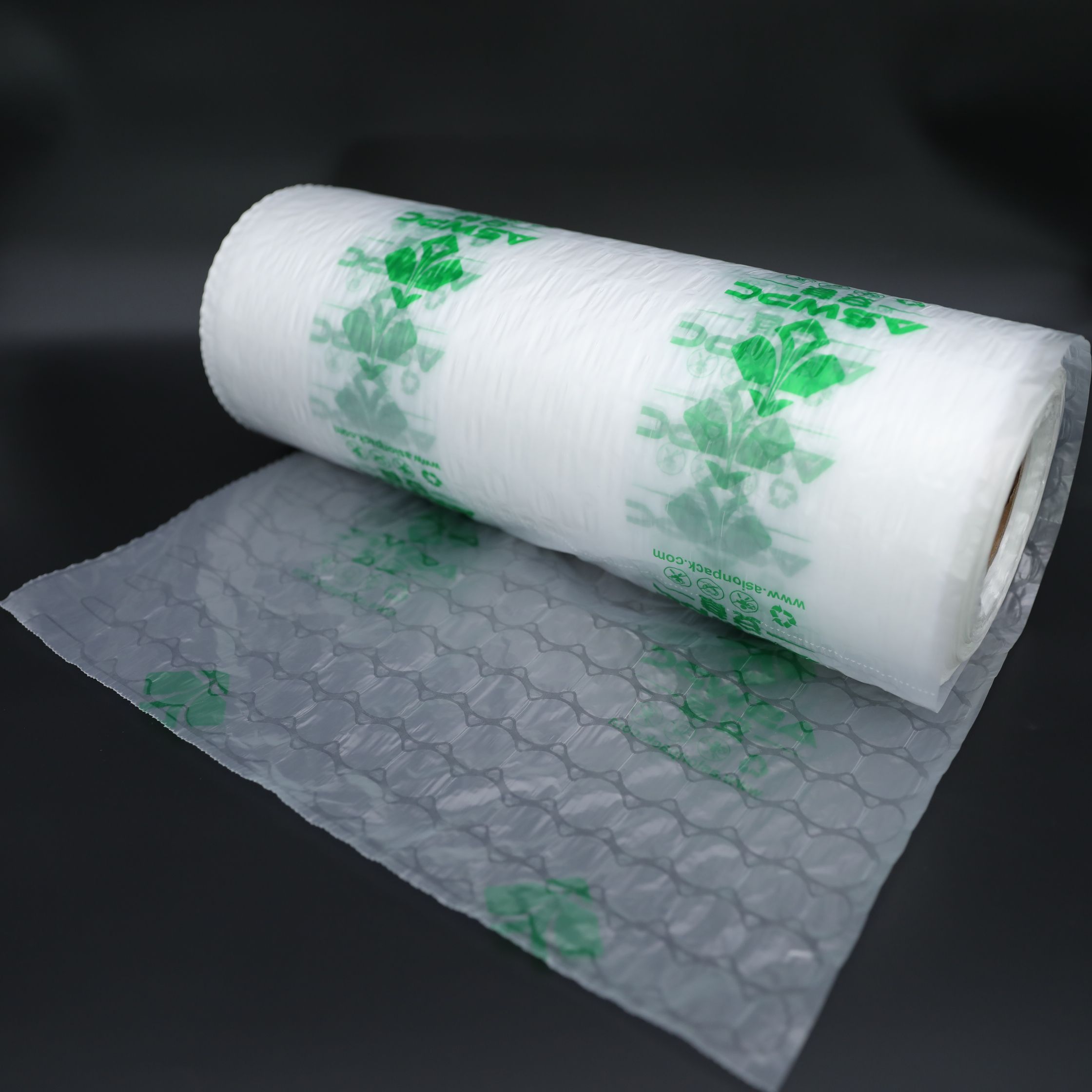 Rotoli di imballaggio a cuscino d'aria ecologico per prodotti fragili